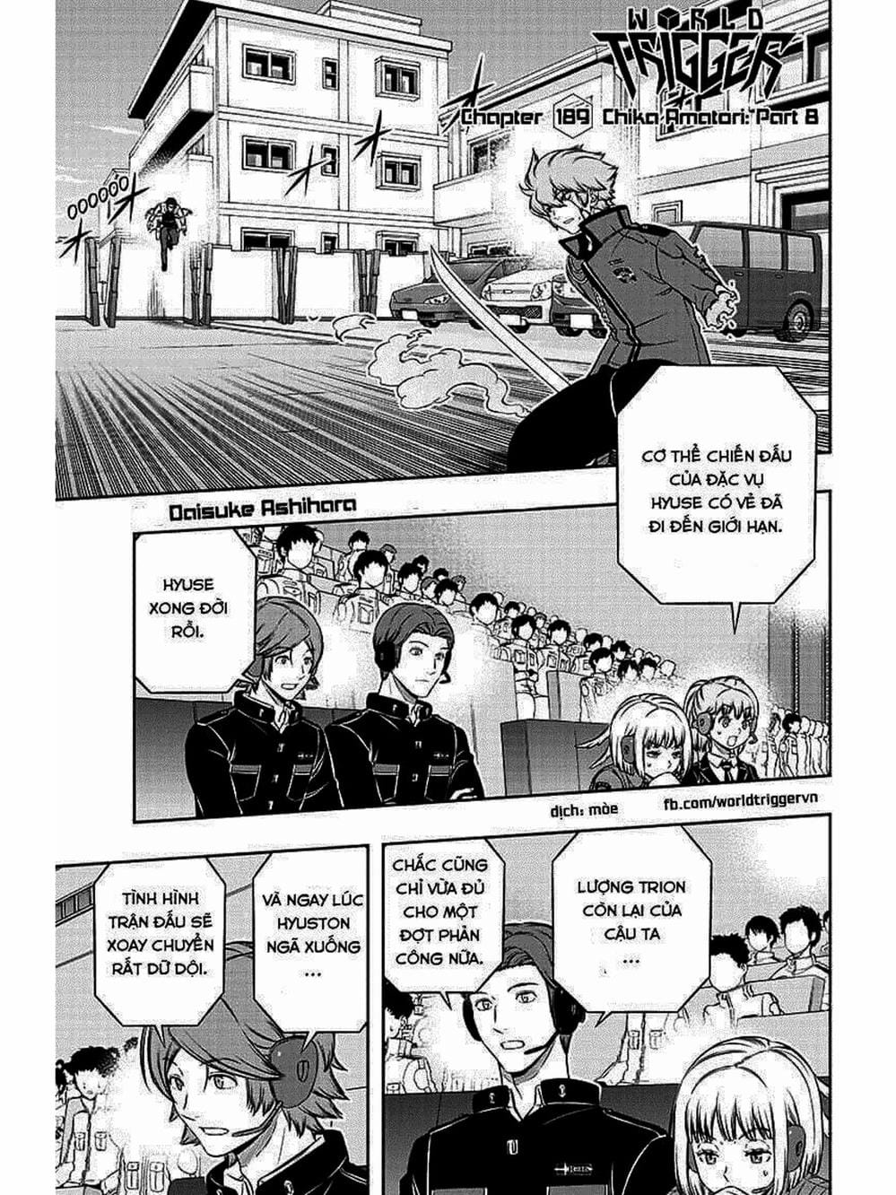 Truyện Tranh Kỷ Nguyên Trigger - World Trigger trang 7