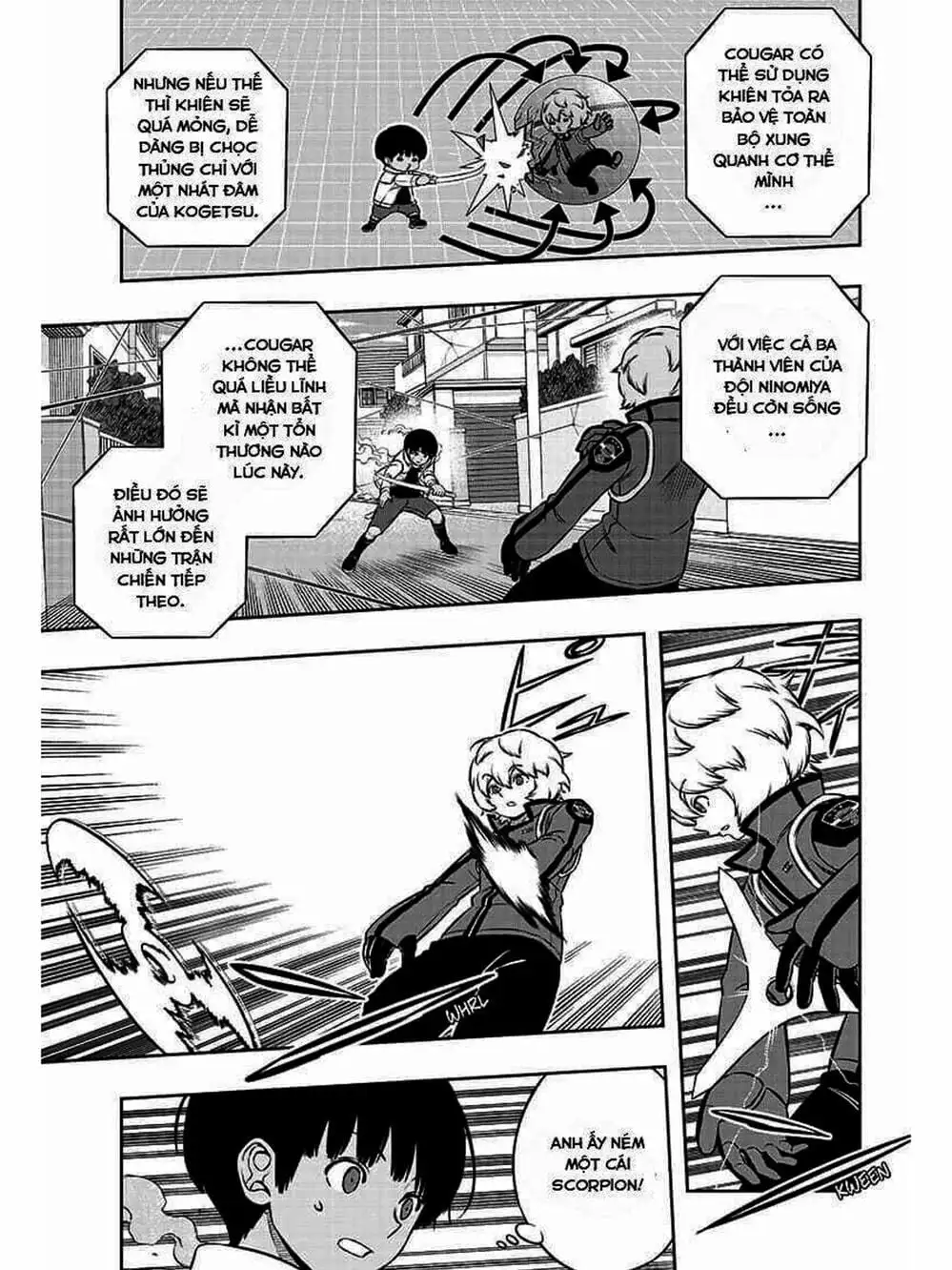 Truyện Tranh Kỷ Nguyên Trigger - World Trigger trang 7