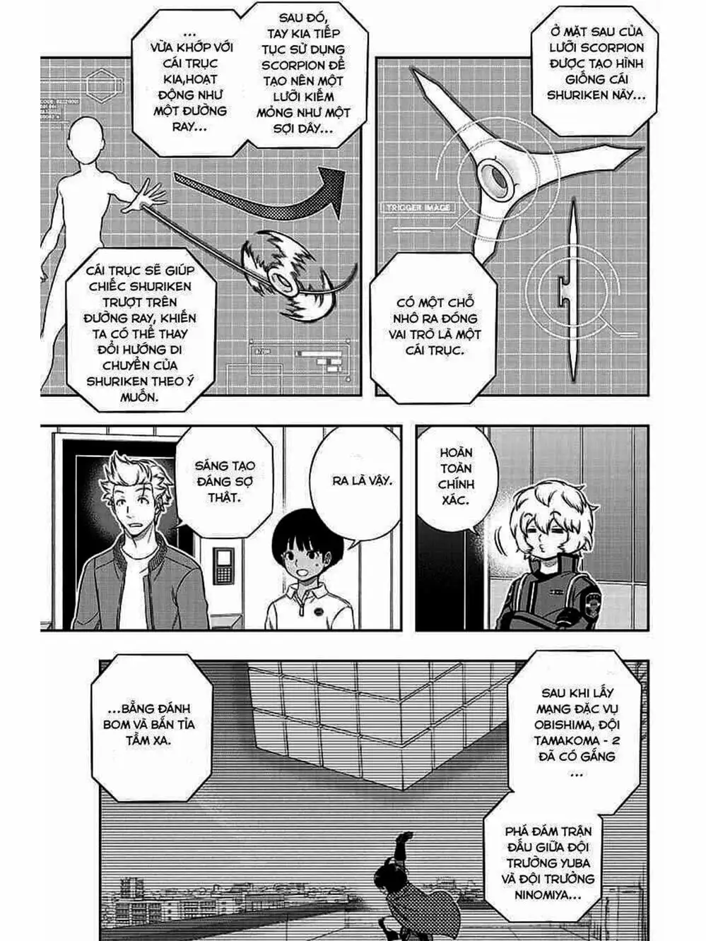 Truyện Tranh Kỷ Nguyên Trigger - World Trigger trang 7