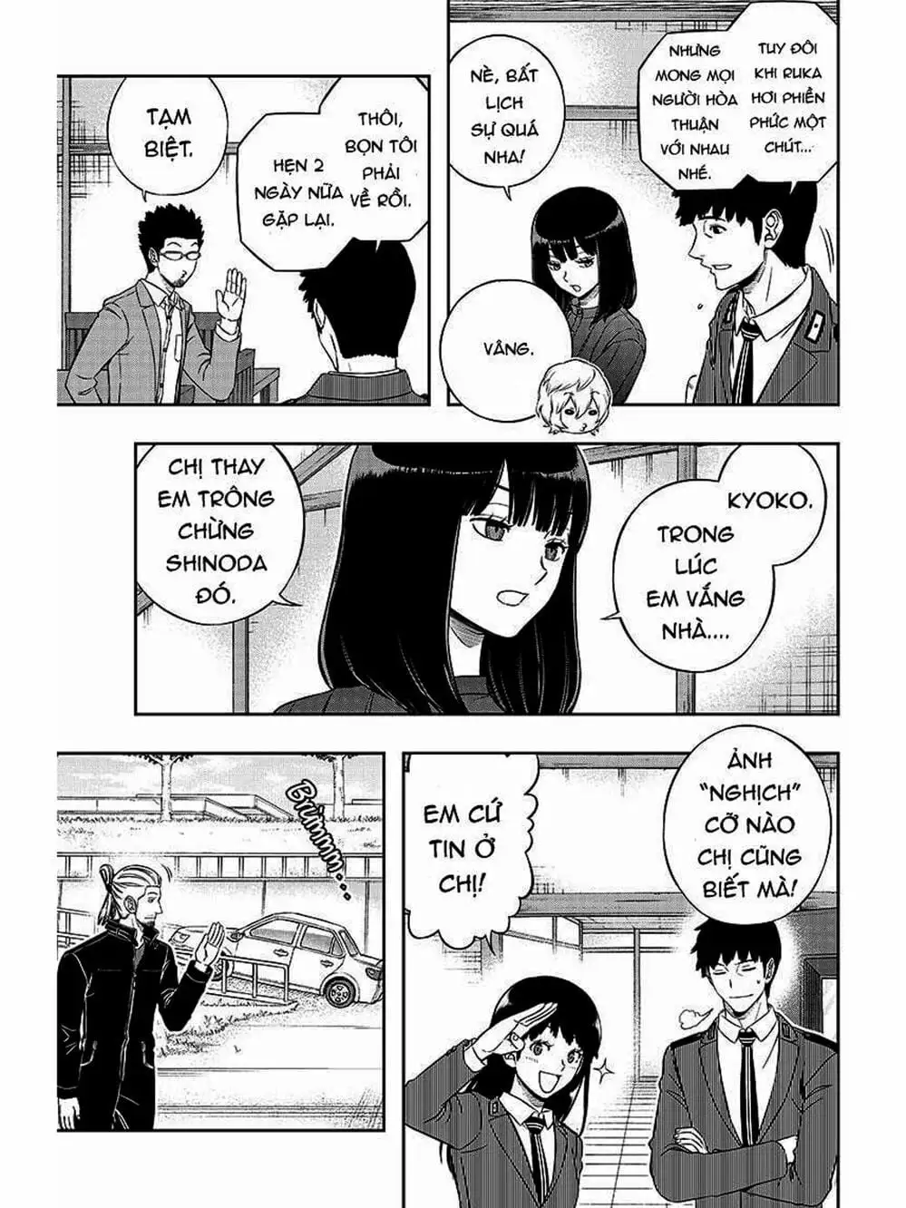 Truyện Tranh Kỷ Nguyên Trigger - World Trigger trang 7