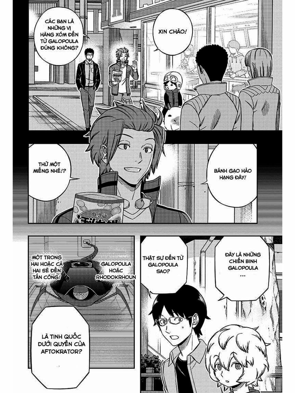 Truyện Tranh Kỷ Nguyên Trigger - World Trigger trang 7