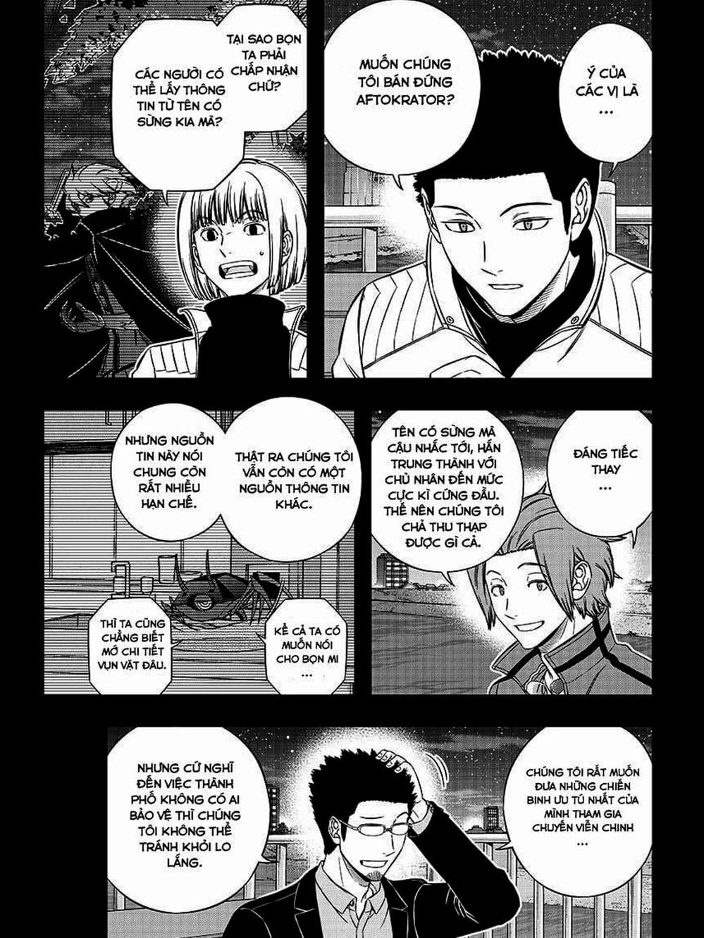 Truyện Tranh Kỷ Nguyên Trigger - World Trigger trang 7