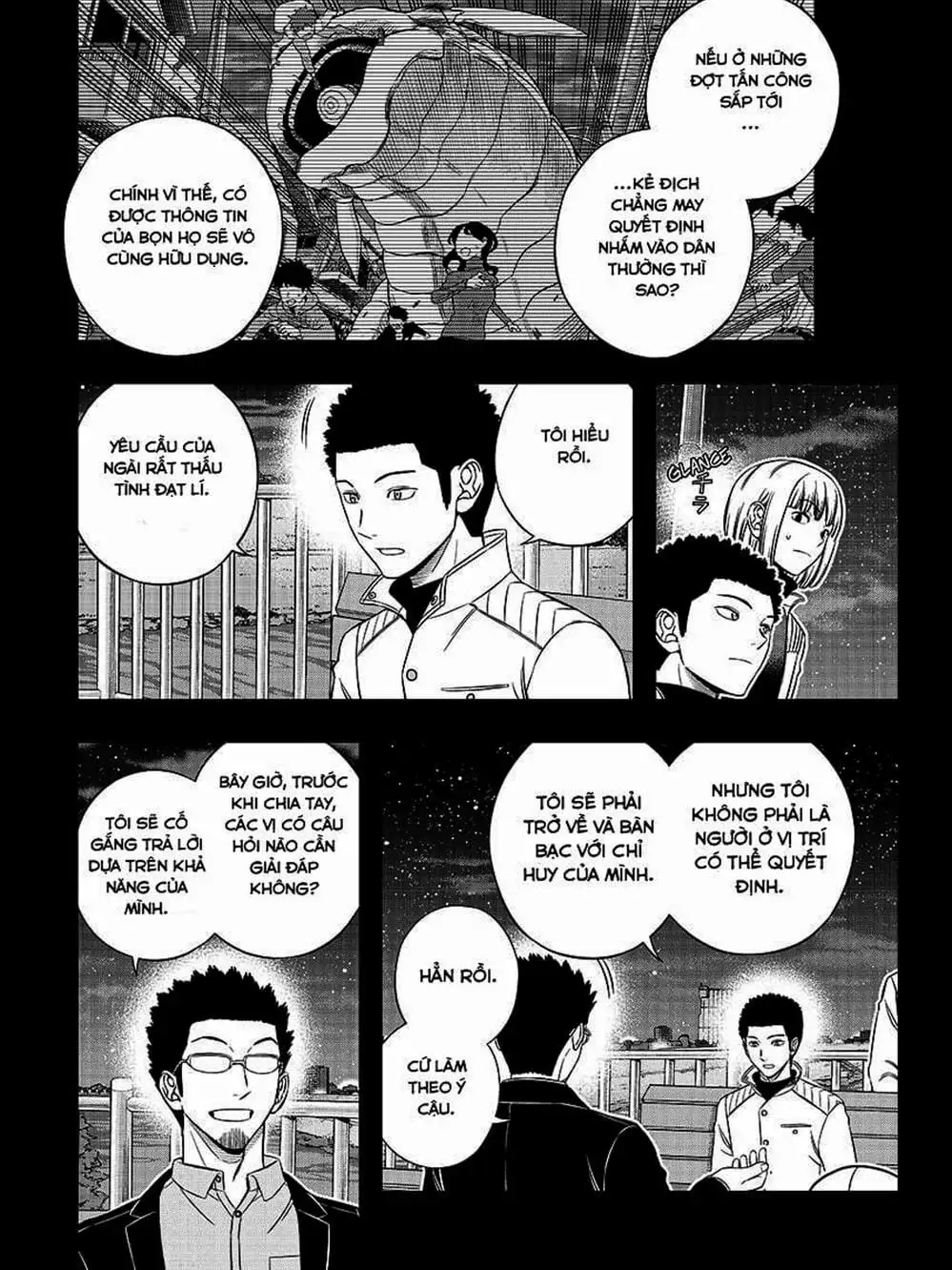 Truyện Tranh Kỷ Nguyên Trigger - World Trigger trang 7