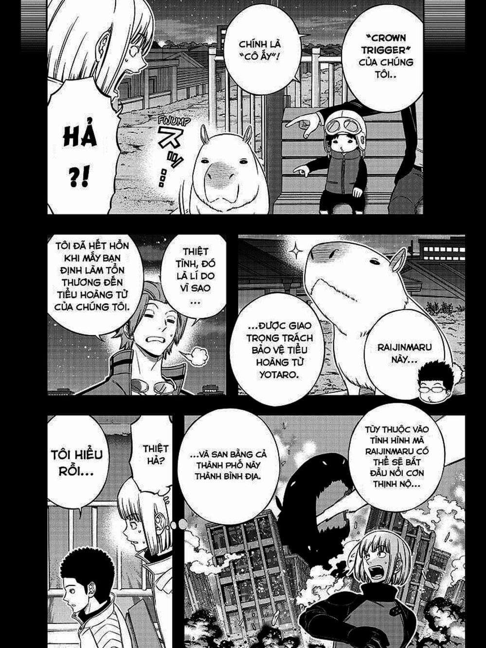 Truyện Tranh Kỷ Nguyên Trigger - World Trigger trang 7