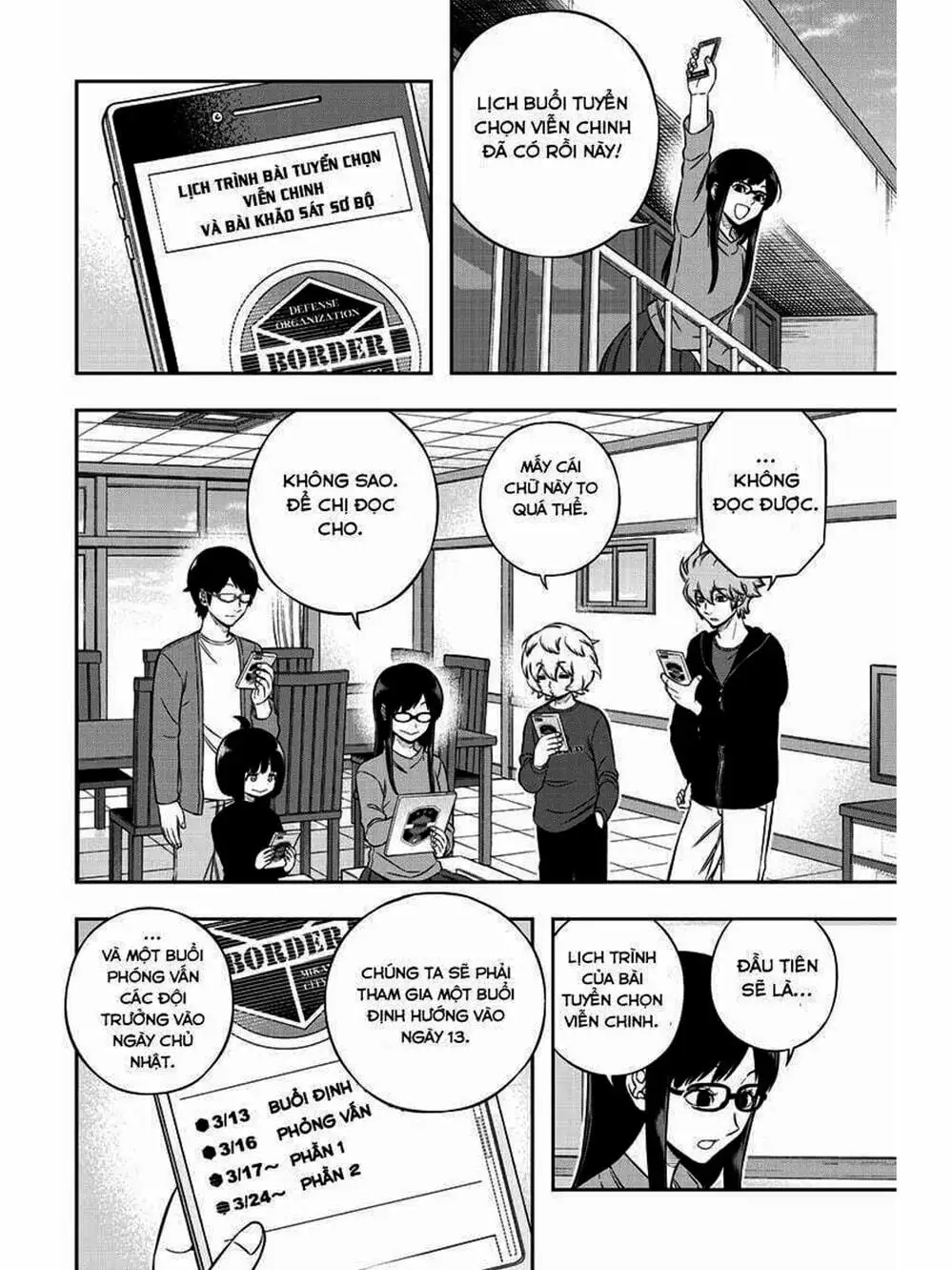 Truyện Tranh Kỷ Nguyên Trigger - World Trigger trang 7