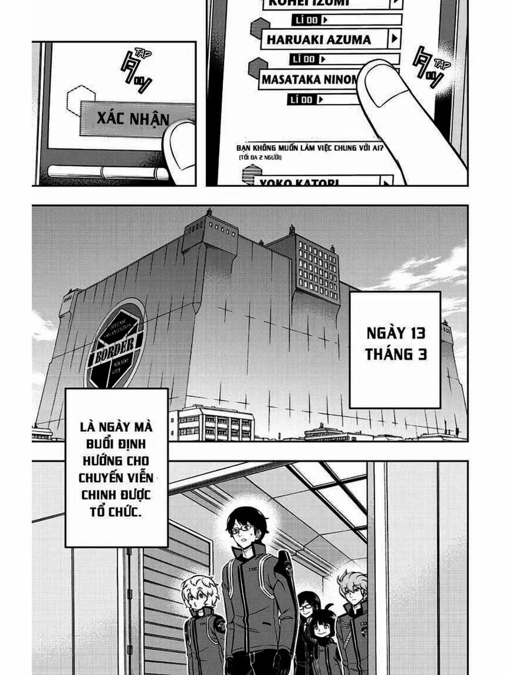 Truyện Tranh Kỷ Nguyên Trigger - World Trigger trang 7