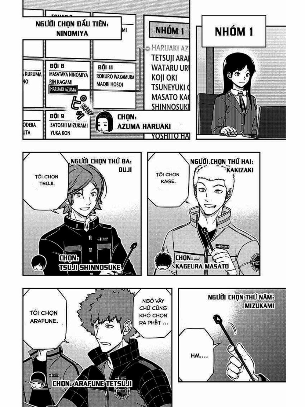 Truyện Tranh Kỷ Nguyên Trigger - World Trigger trang 7