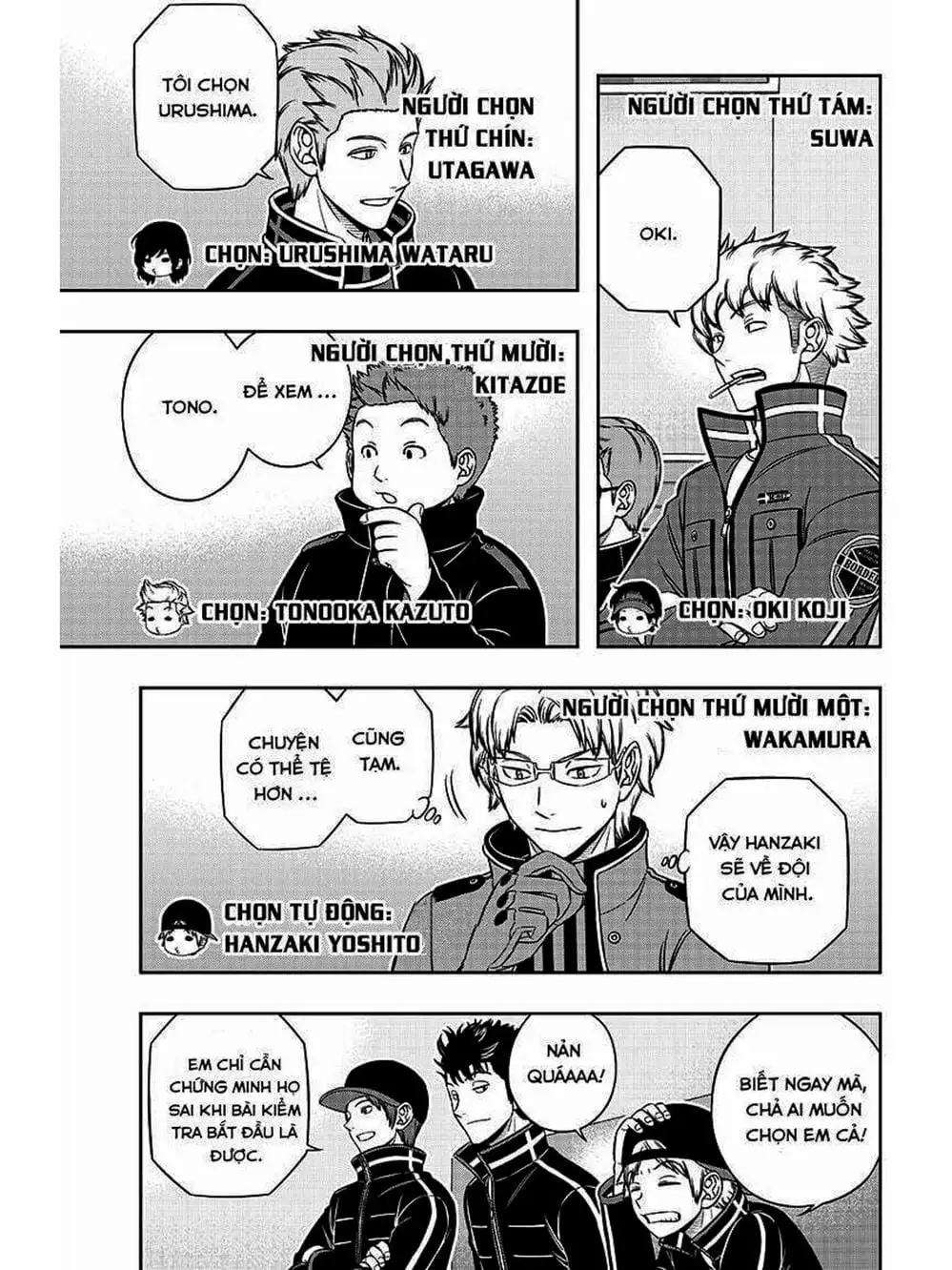 Truyện Tranh Kỷ Nguyên Trigger - World Trigger trang 7