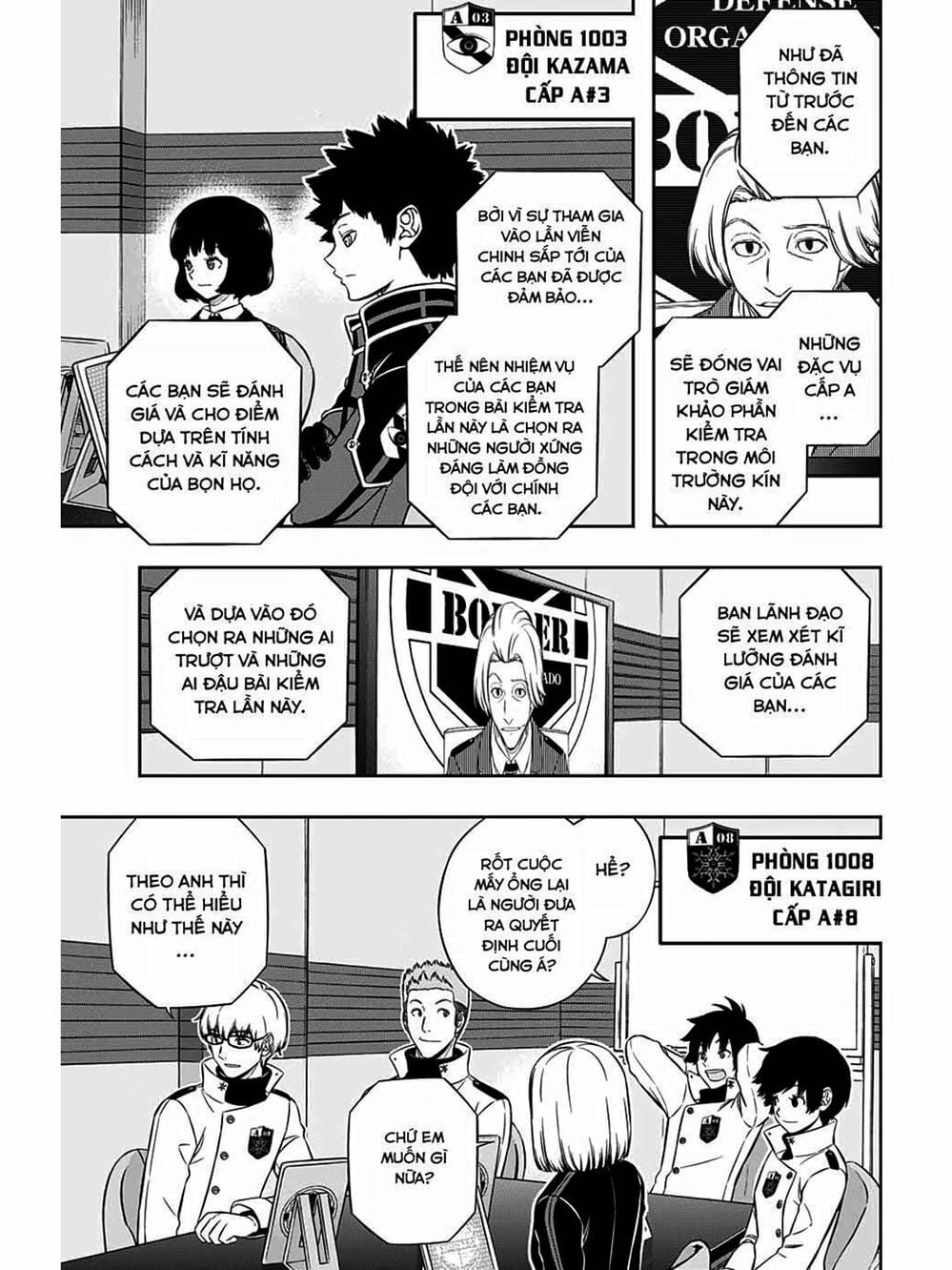 Truyện Tranh Kỷ Nguyên Trigger - World Trigger trang 7