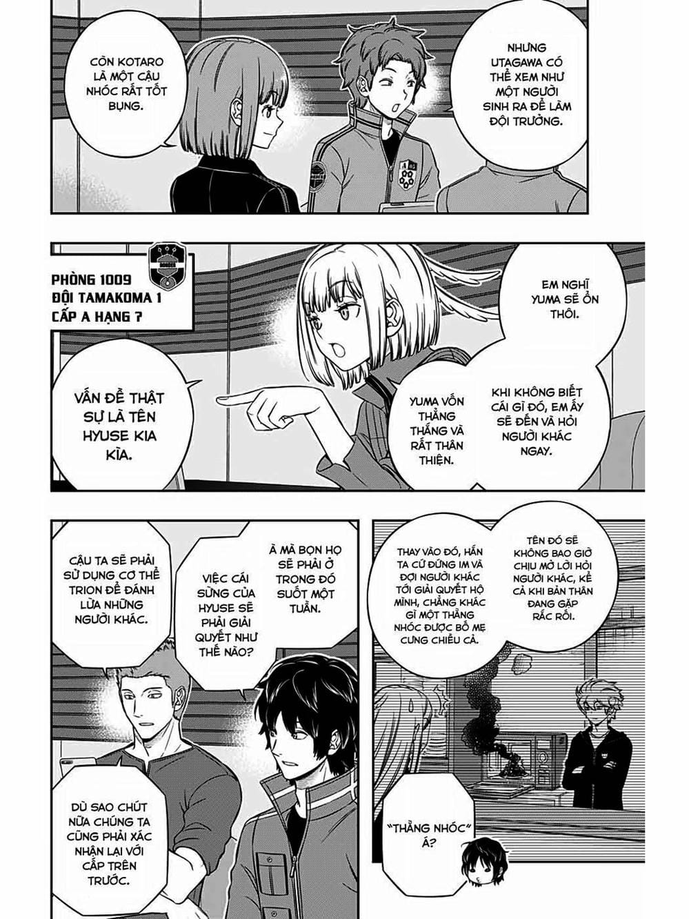 Truyện Tranh Kỷ Nguyên Trigger - World Trigger trang 7