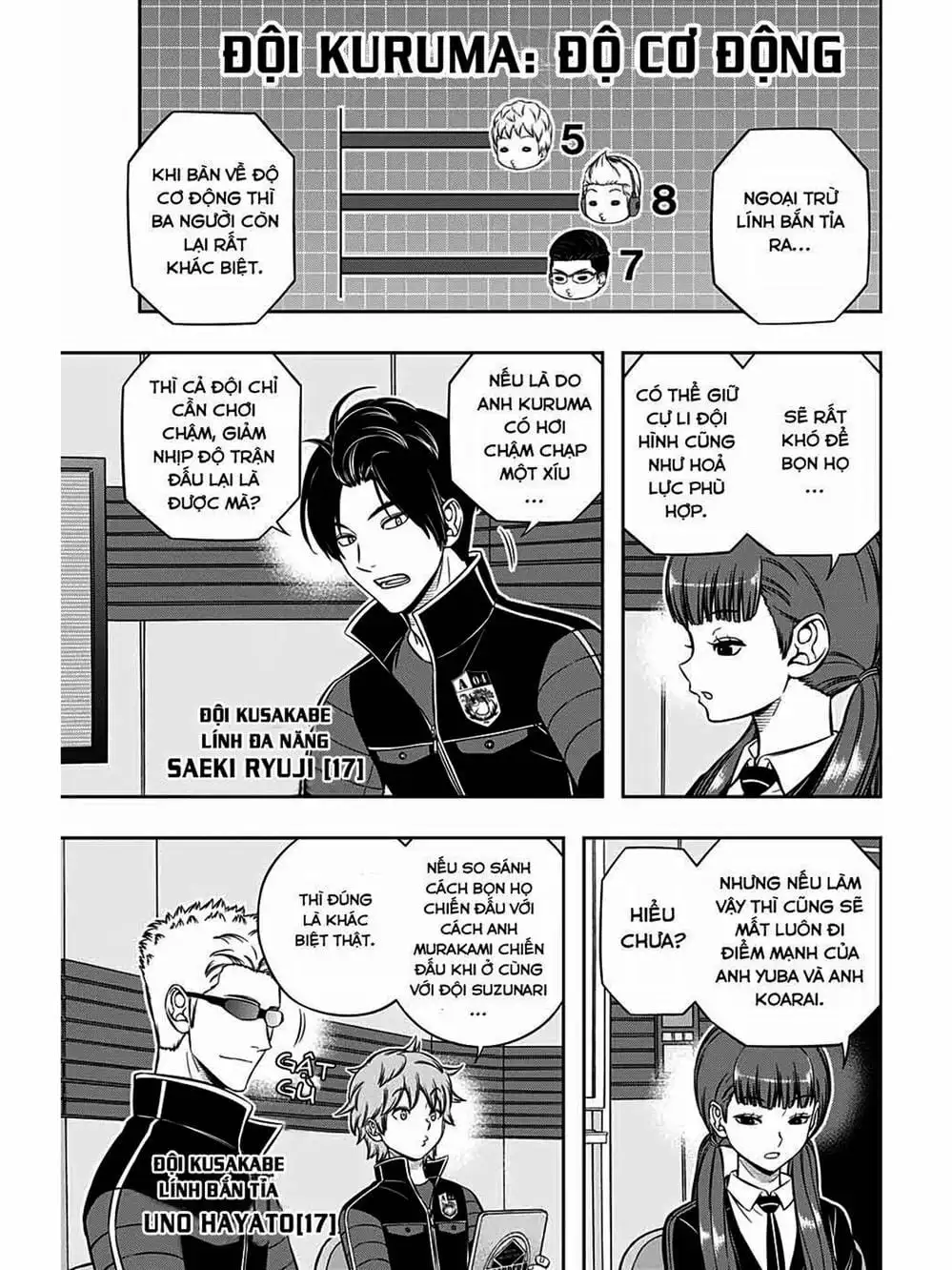 Truyện Tranh Kỷ Nguyên Trigger - World Trigger trang 7