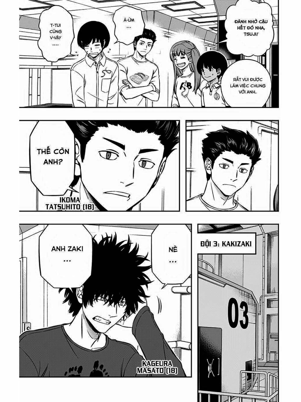 Truyện Tranh Kỷ Nguyên Trigger - World Trigger trang 7