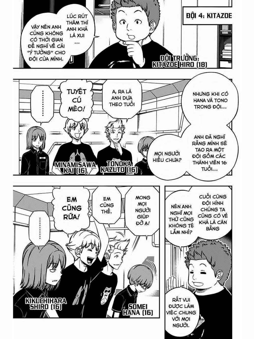 Truyện Tranh Kỷ Nguyên Trigger - World Trigger trang 7