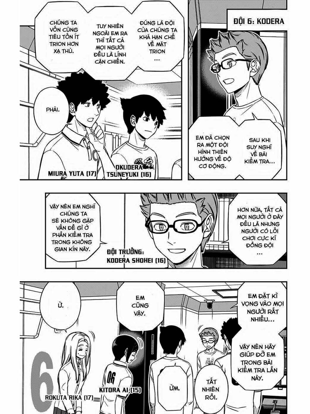 Truyện Tranh Kỷ Nguyên Trigger - World Trigger trang 7