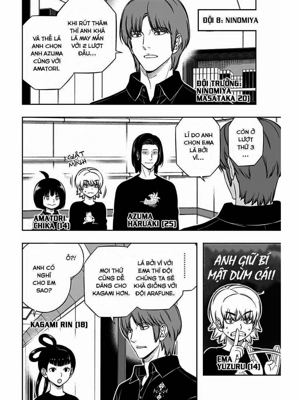 Truyện Tranh Kỷ Nguyên Trigger - World Trigger trang 7