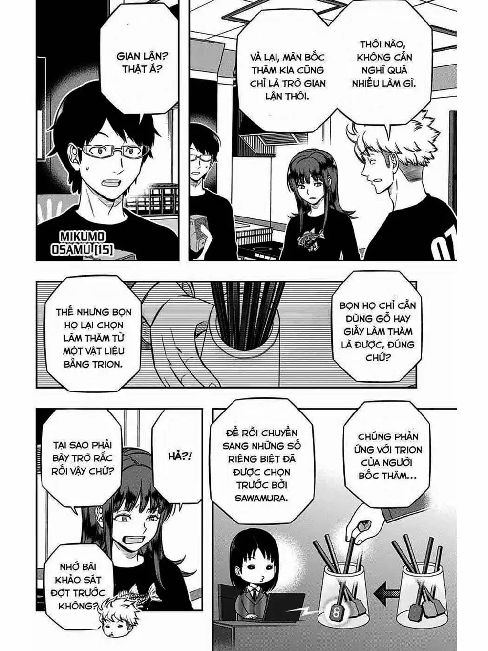 Truyện Tranh Kỷ Nguyên Trigger - World Trigger trang 7