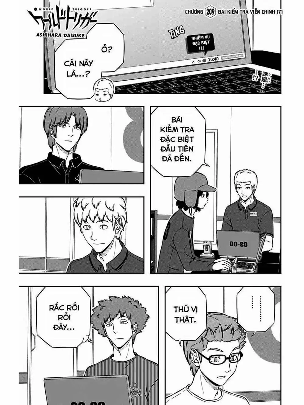 Truyện Tranh Kỷ Nguyên Trigger - World Trigger trang 7