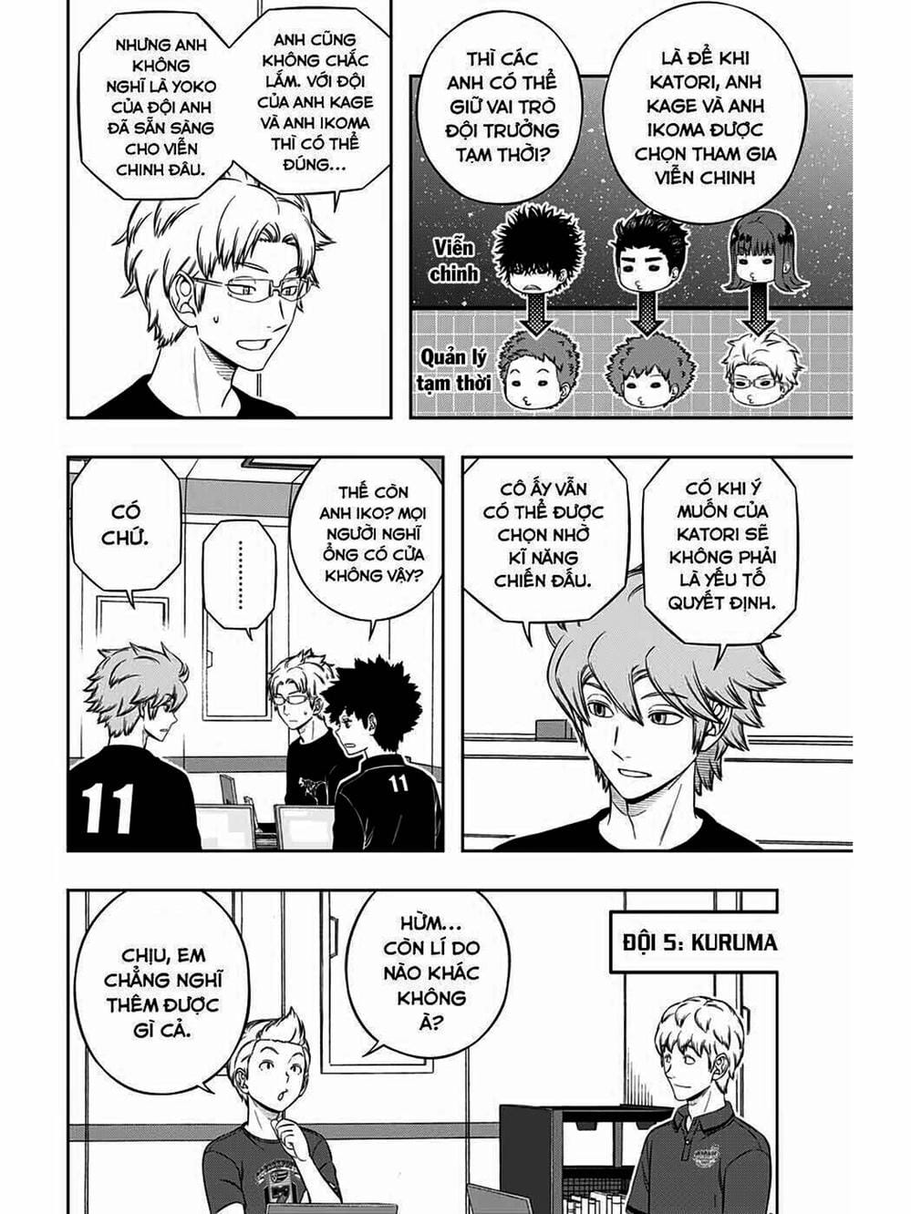 Truyện Tranh Kỷ Nguyên Trigger - World Trigger trang 7