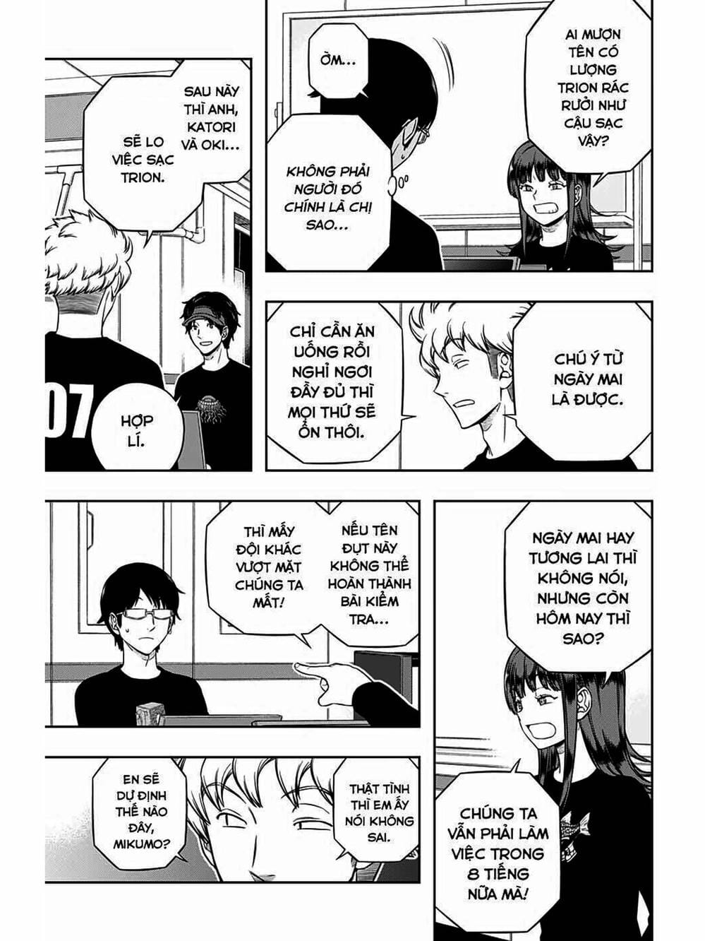 Truyện Tranh Kỷ Nguyên Trigger - World Trigger trang 7