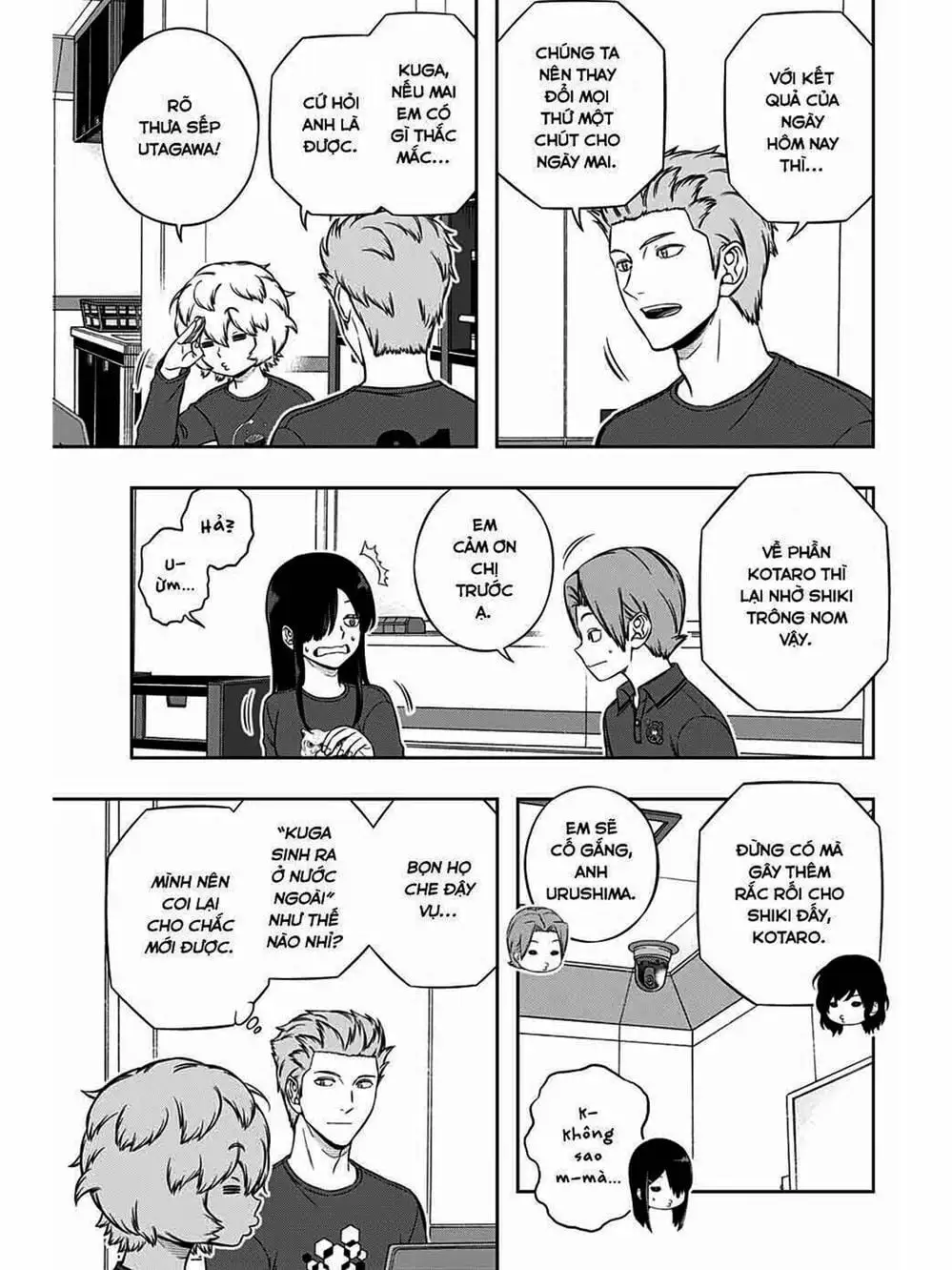 Truyện Tranh Kỷ Nguyên Trigger - World Trigger trang 7