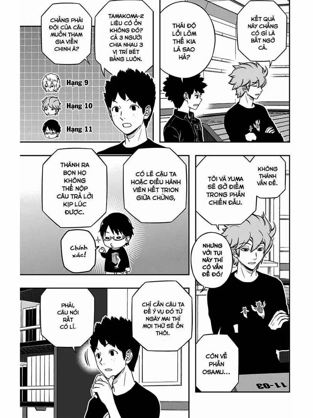 Truyện Tranh Kỷ Nguyên Trigger - World Trigger trang 7