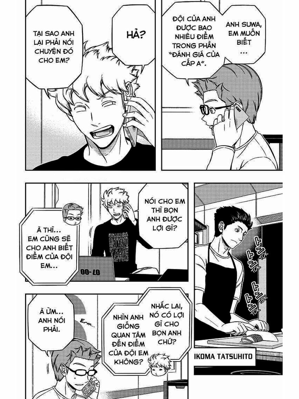 Truyện Tranh Kỷ Nguyên Trigger - World Trigger trang 7