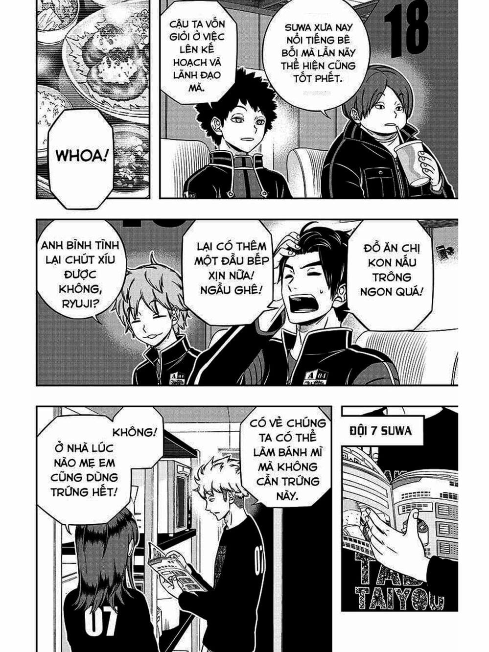 Truyện Tranh Kỷ Nguyên Trigger - World Trigger trang 7