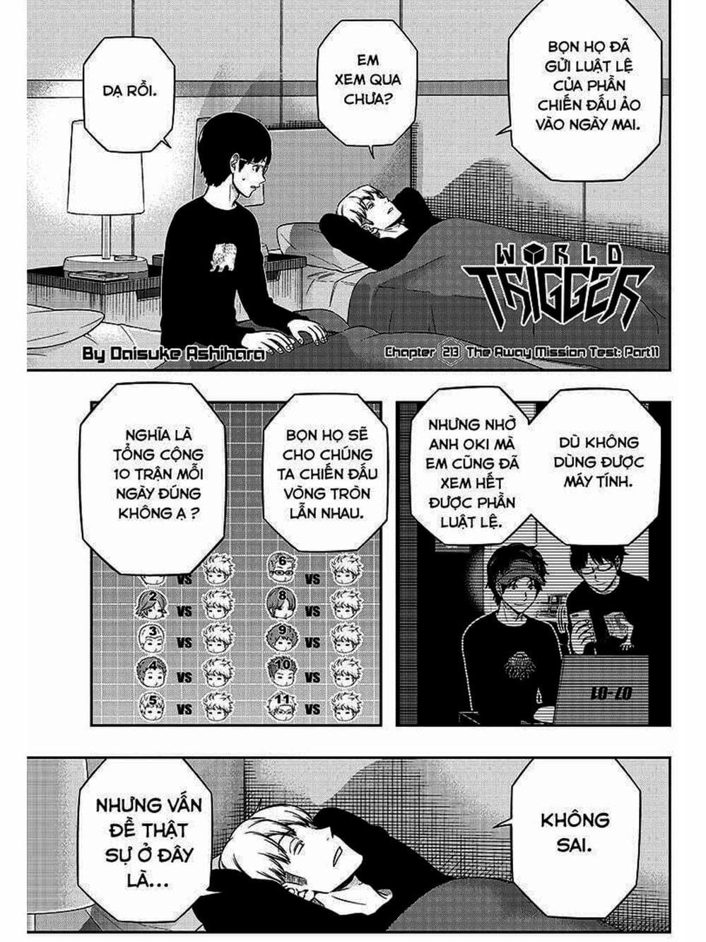 Truyện Tranh Kỷ Nguyên Trigger - World Trigger trang 7