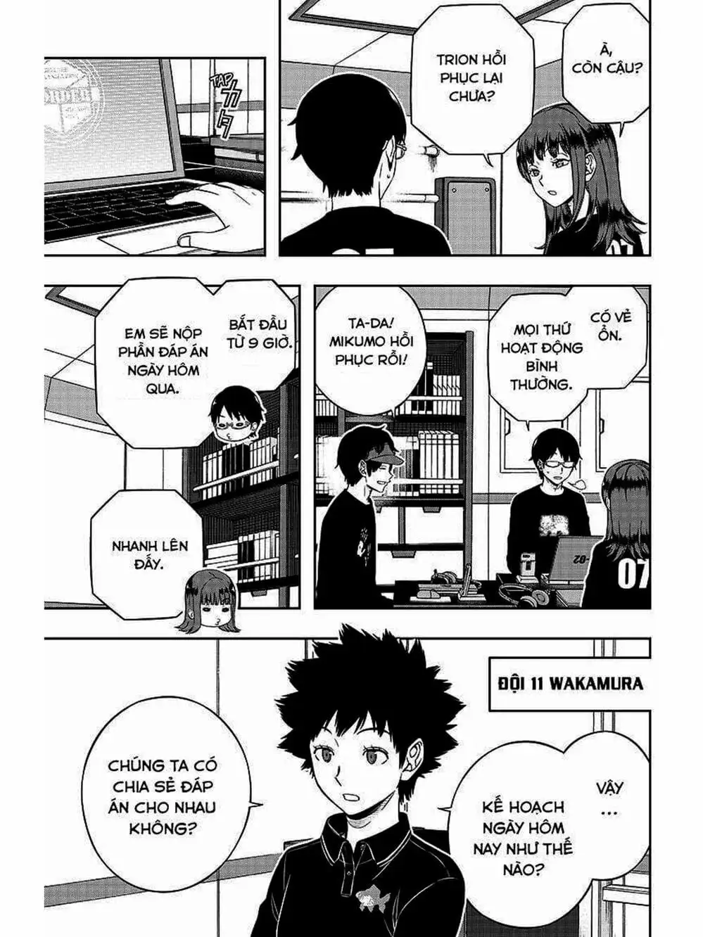 Truyện Tranh Kỷ Nguyên Trigger - World Trigger trang 7