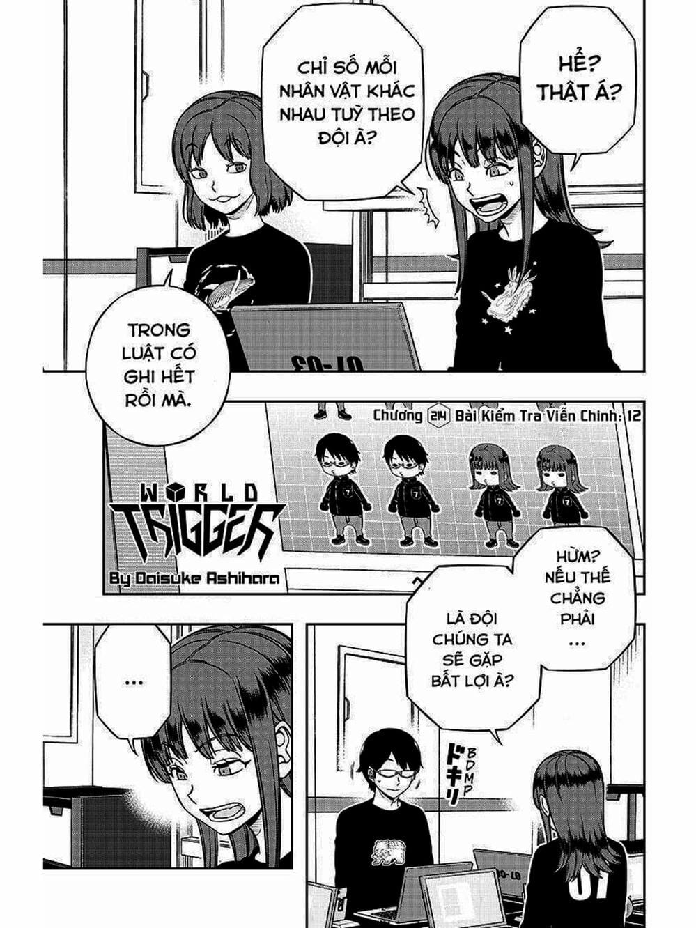 Truyện Tranh Kỷ Nguyên Trigger - World Trigger trang 7