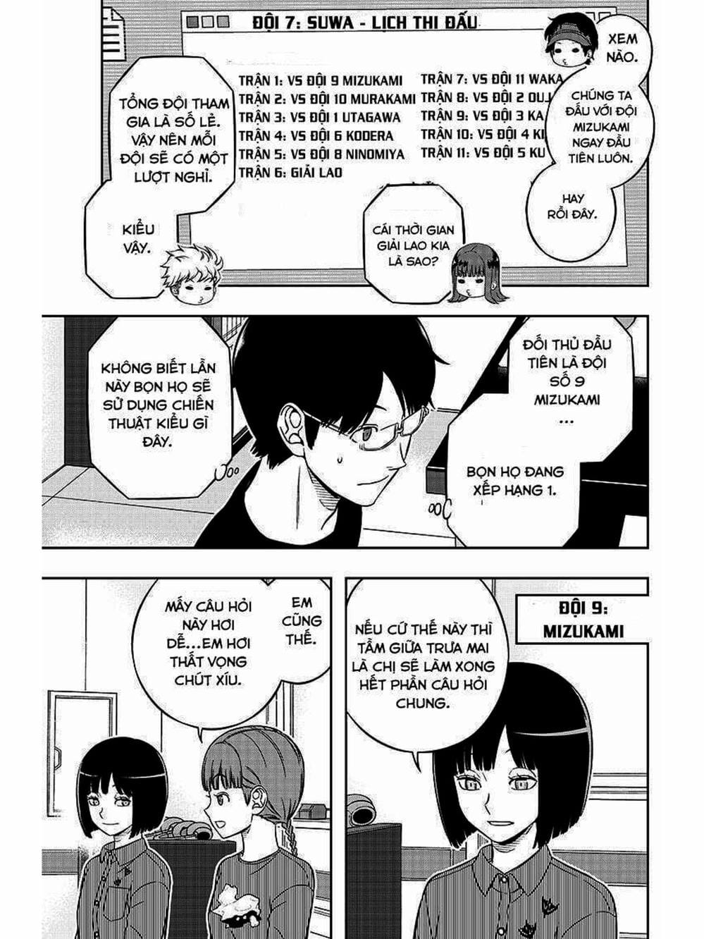 Truyện Tranh Kỷ Nguyên Trigger - World Trigger trang 7