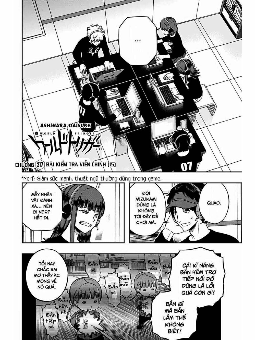 Truyện Tranh Kỷ Nguyên Trigger - World Trigger trang 7