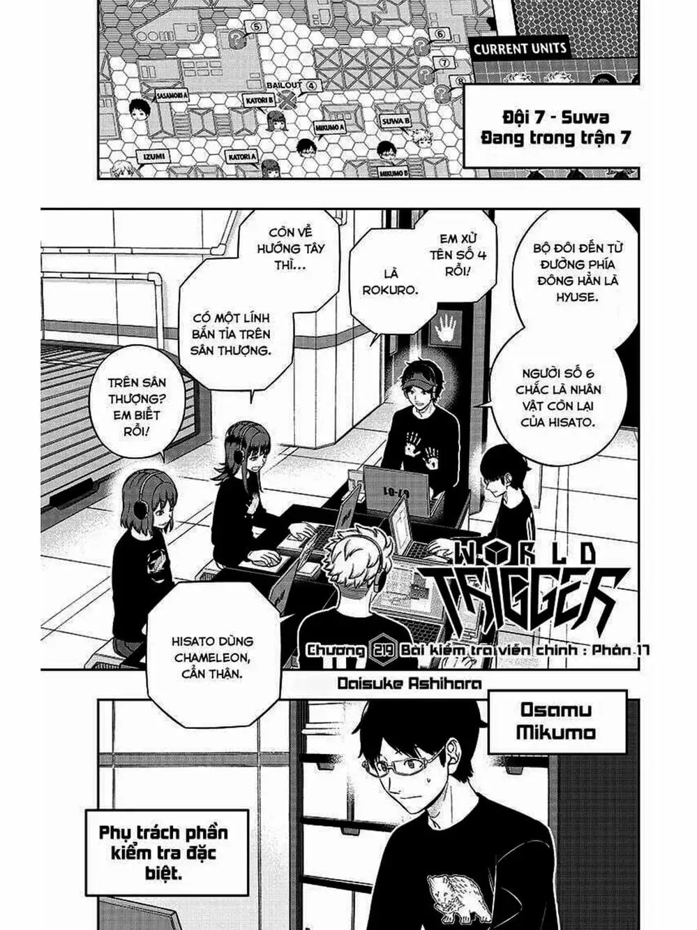 Truyện Tranh Kỷ Nguyên Trigger - World Trigger trang 7