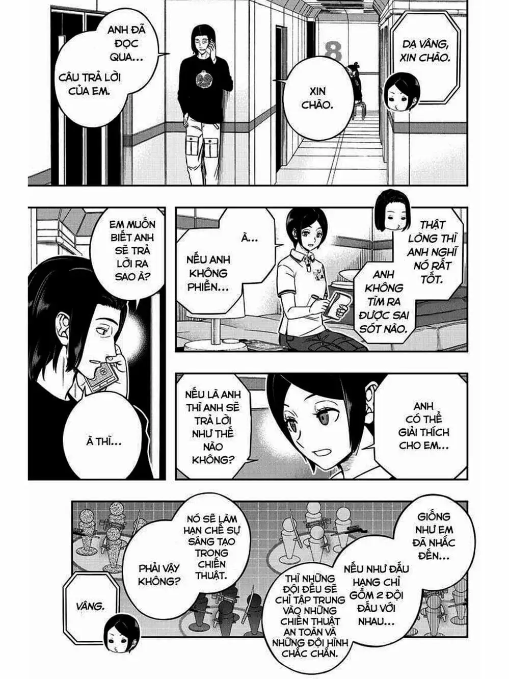 Truyện Tranh Kỷ Nguyên Trigger - World Trigger trang 7