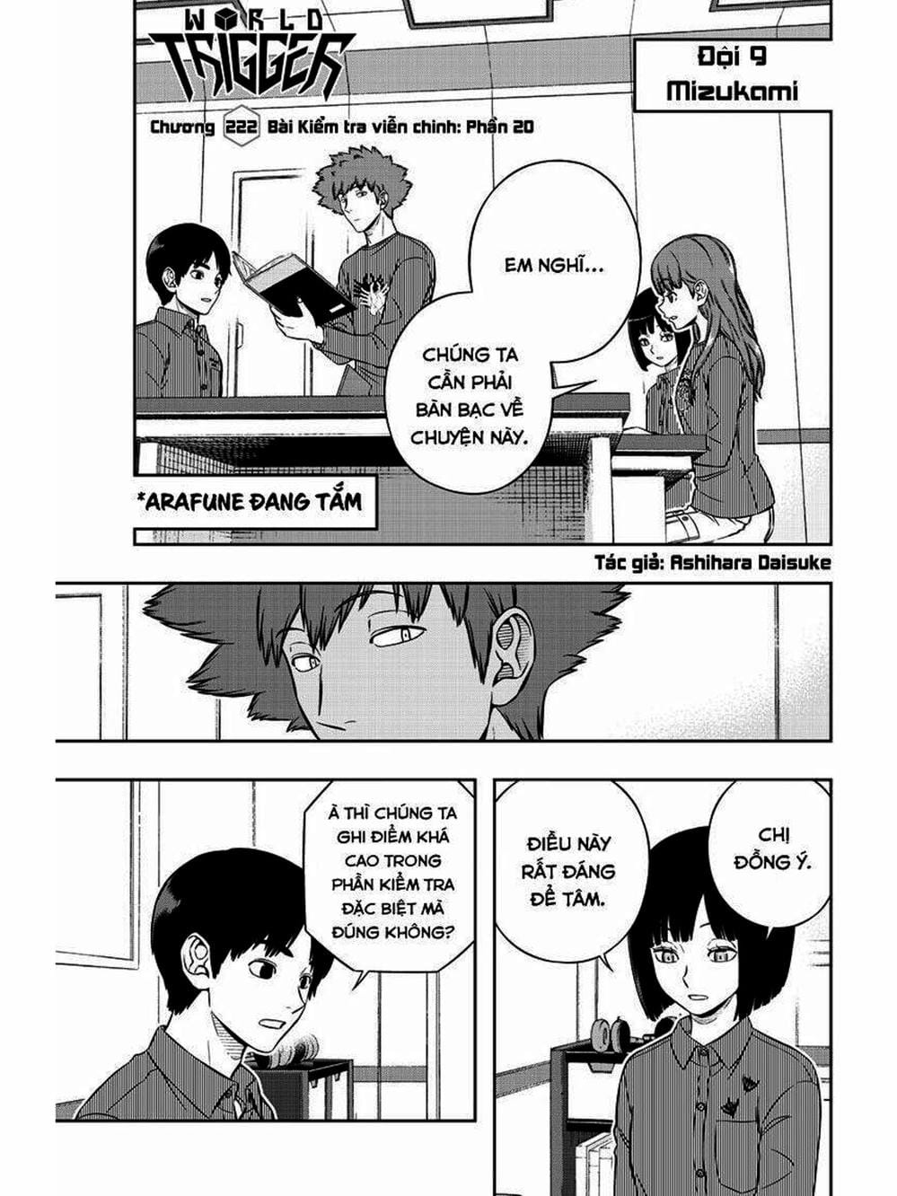 Truyện Tranh Kỷ Nguyên Trigger - World Trigger trang 7