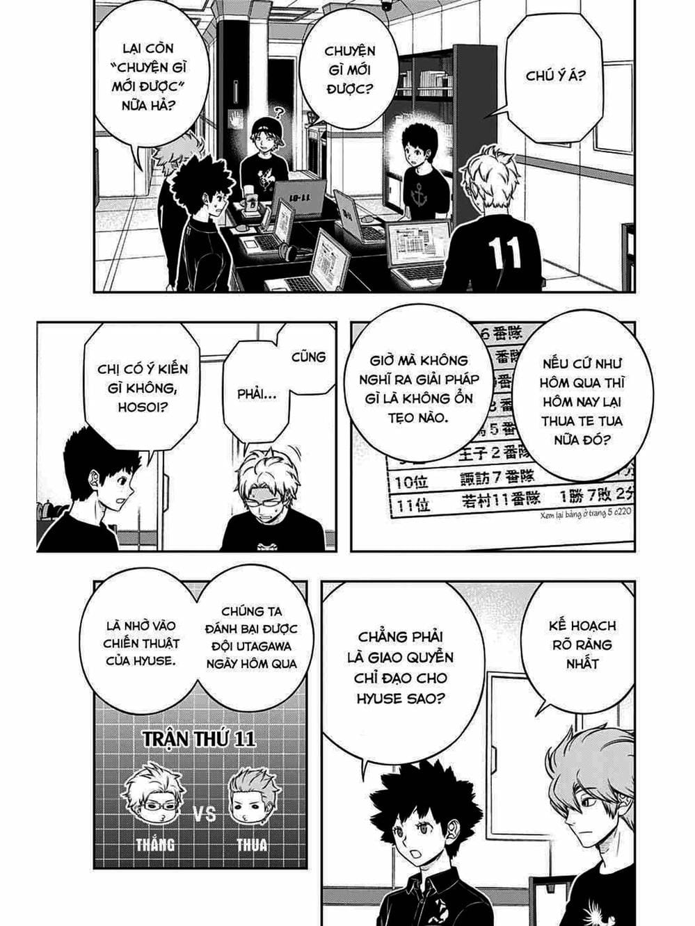 Truyện Tranh Kỷ Nguyên Trigger - World Trigger trang 7