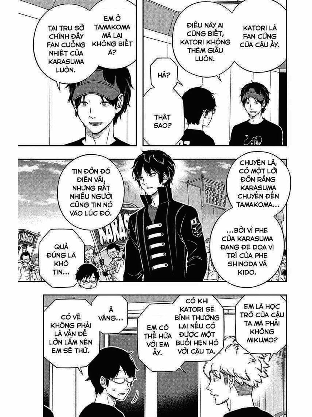 Truyện Tranh Kỷ Nguyên Trigger - World Trigger trang 7