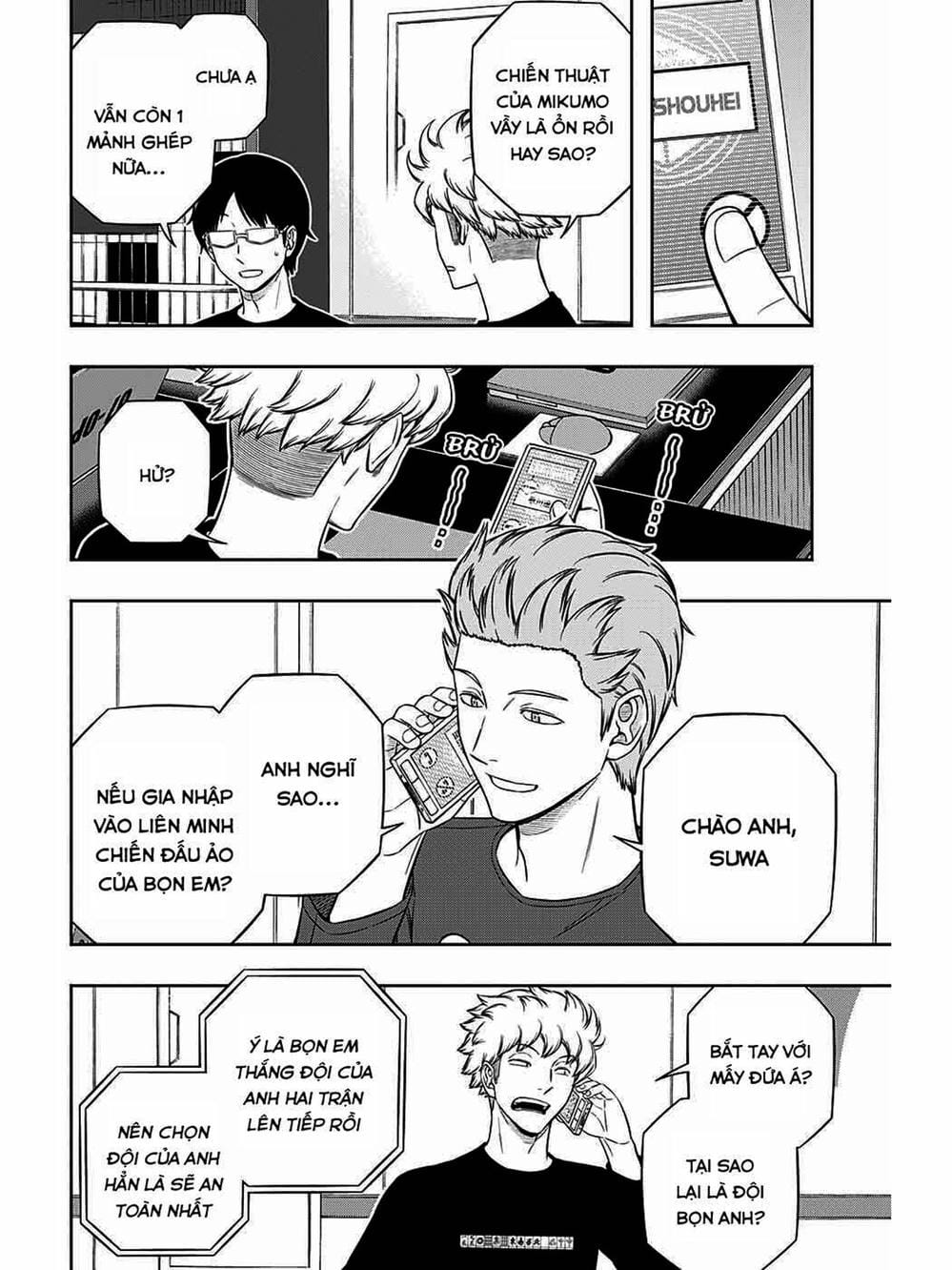 Truyện Tranh Kỷ Nguyên Trigger - World Trigger trang 7