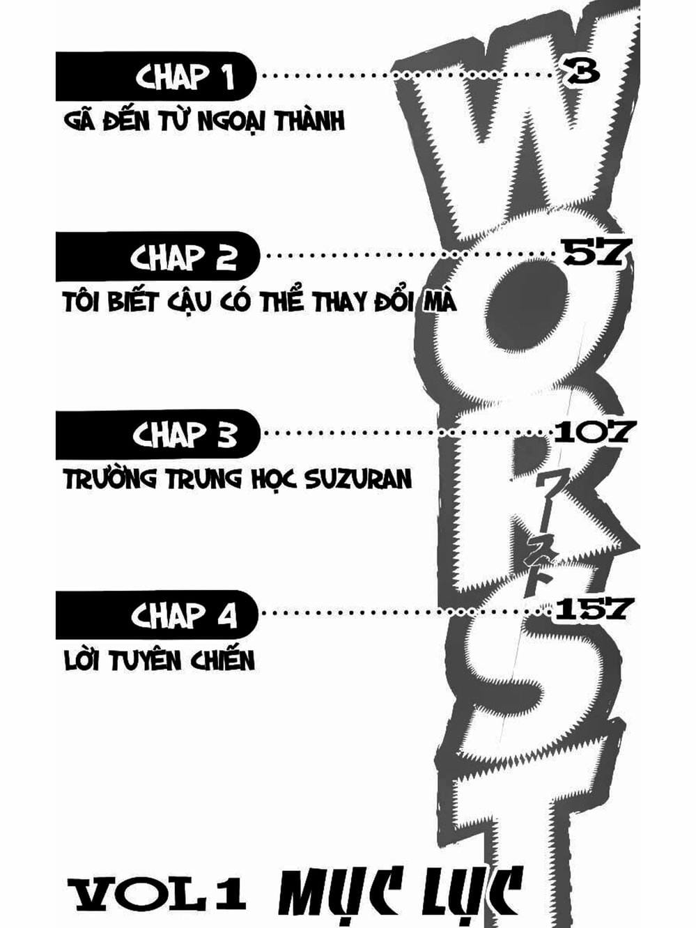 Truyện Tranh Thế Hệ Tồi Tệ Nhất - Worst trang 4