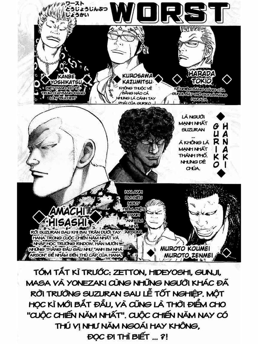Truyện Tranh Thế Hệ Tồi Tệ Nhất - Worst trang 4