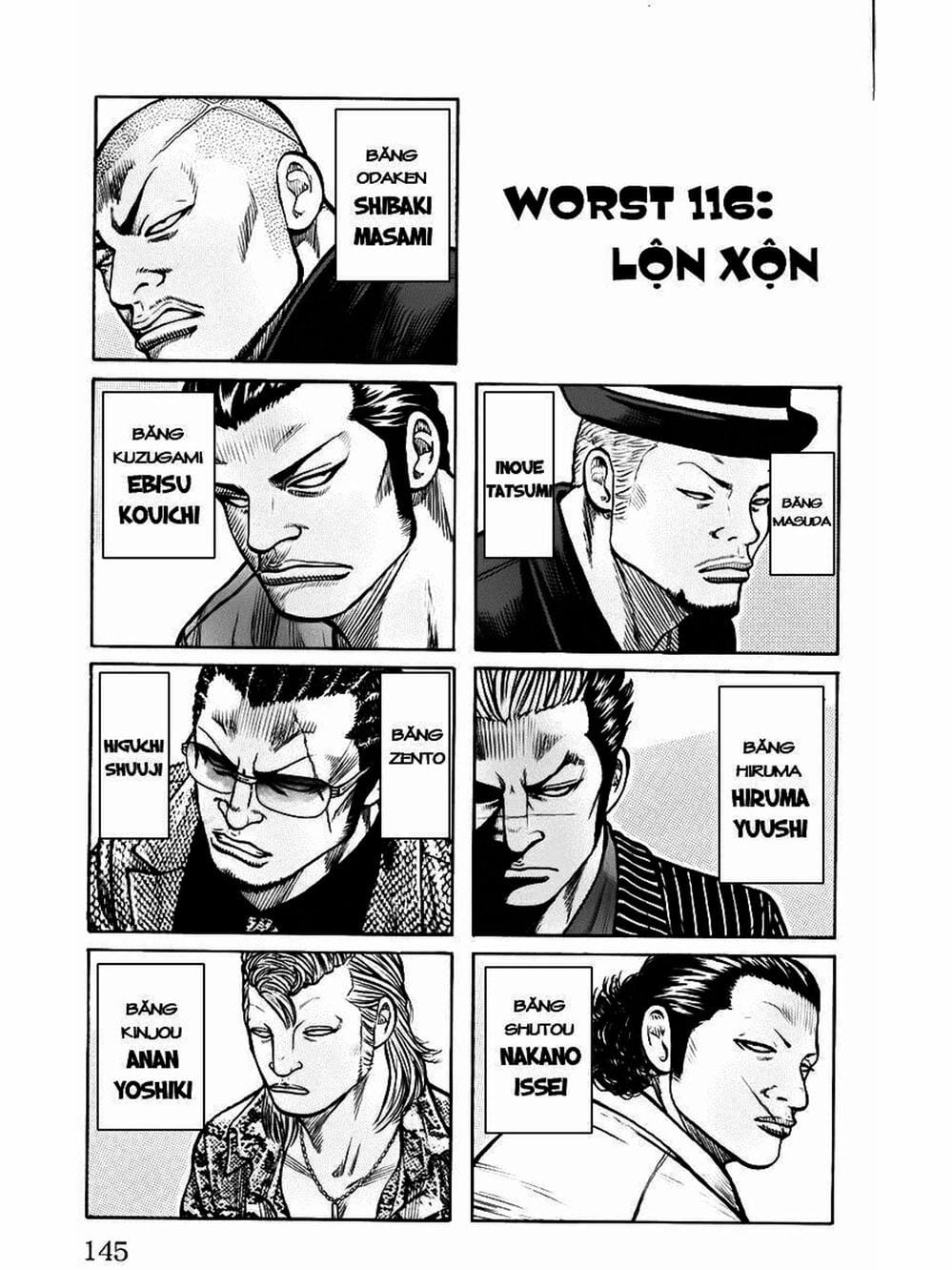 Truyện Tranh Thế Hệ Tồi Tệ Nhất - Worst trang 4