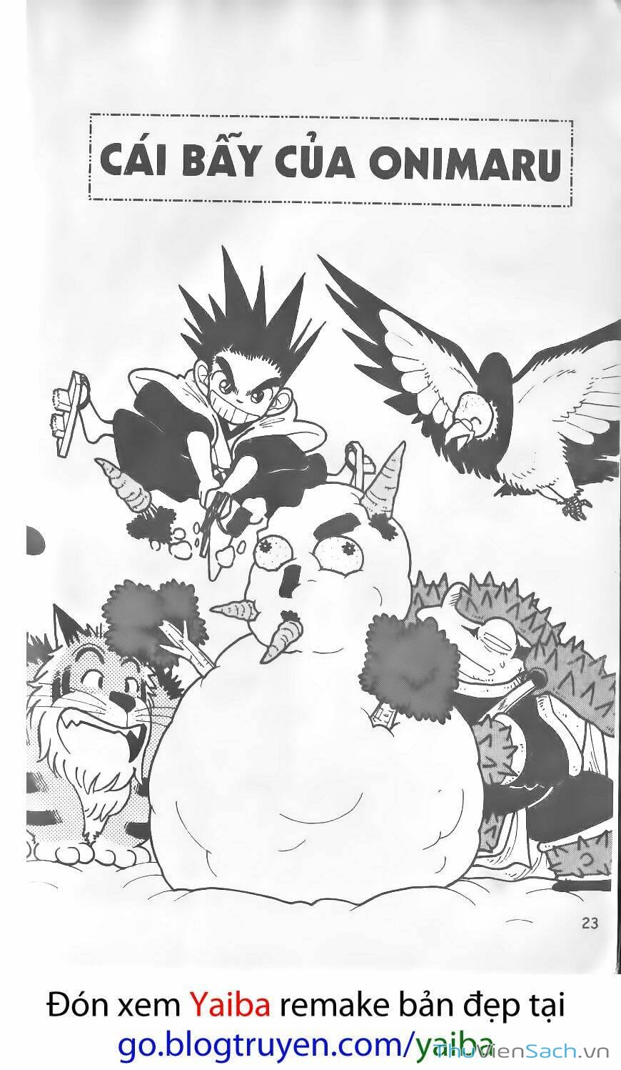 Truyện Tranh Yaiba trang 5