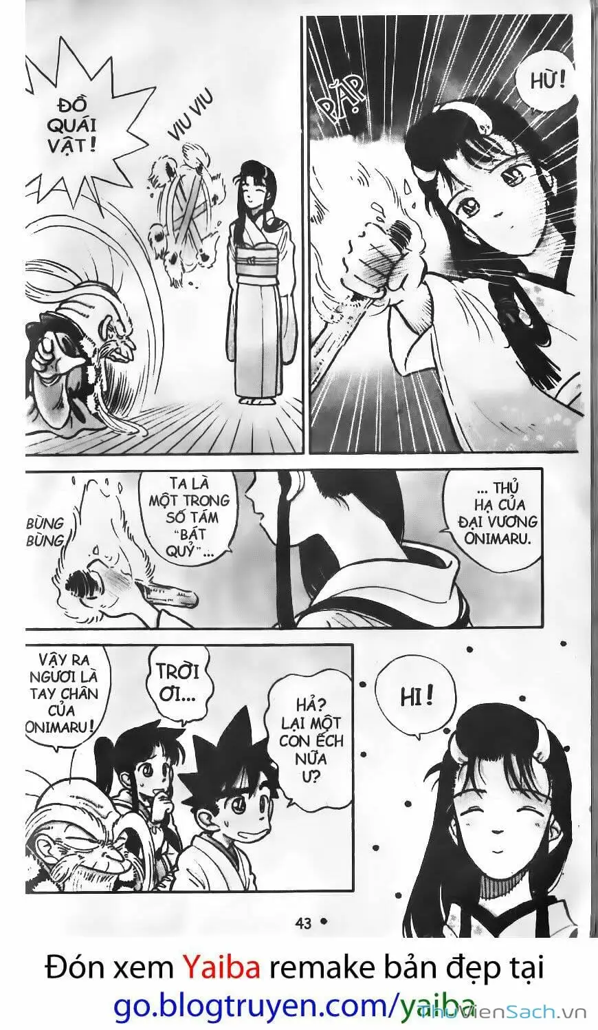 Truyện Tranh Kiếm Sĩ Yaiba trang 5