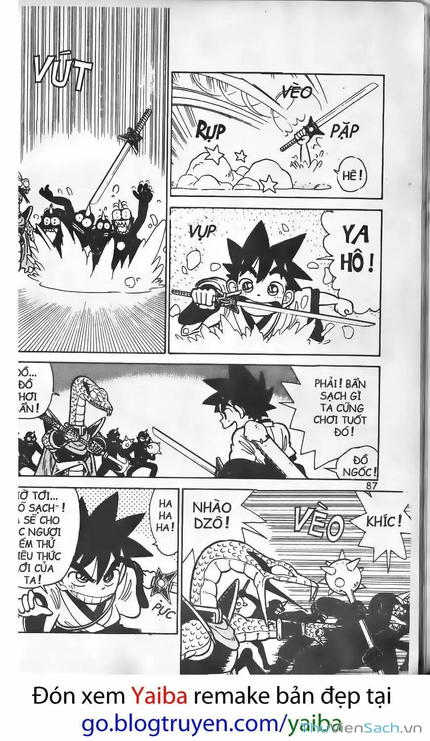 Truyện Tranh Kiếm Sĩ Yaiba trang 5