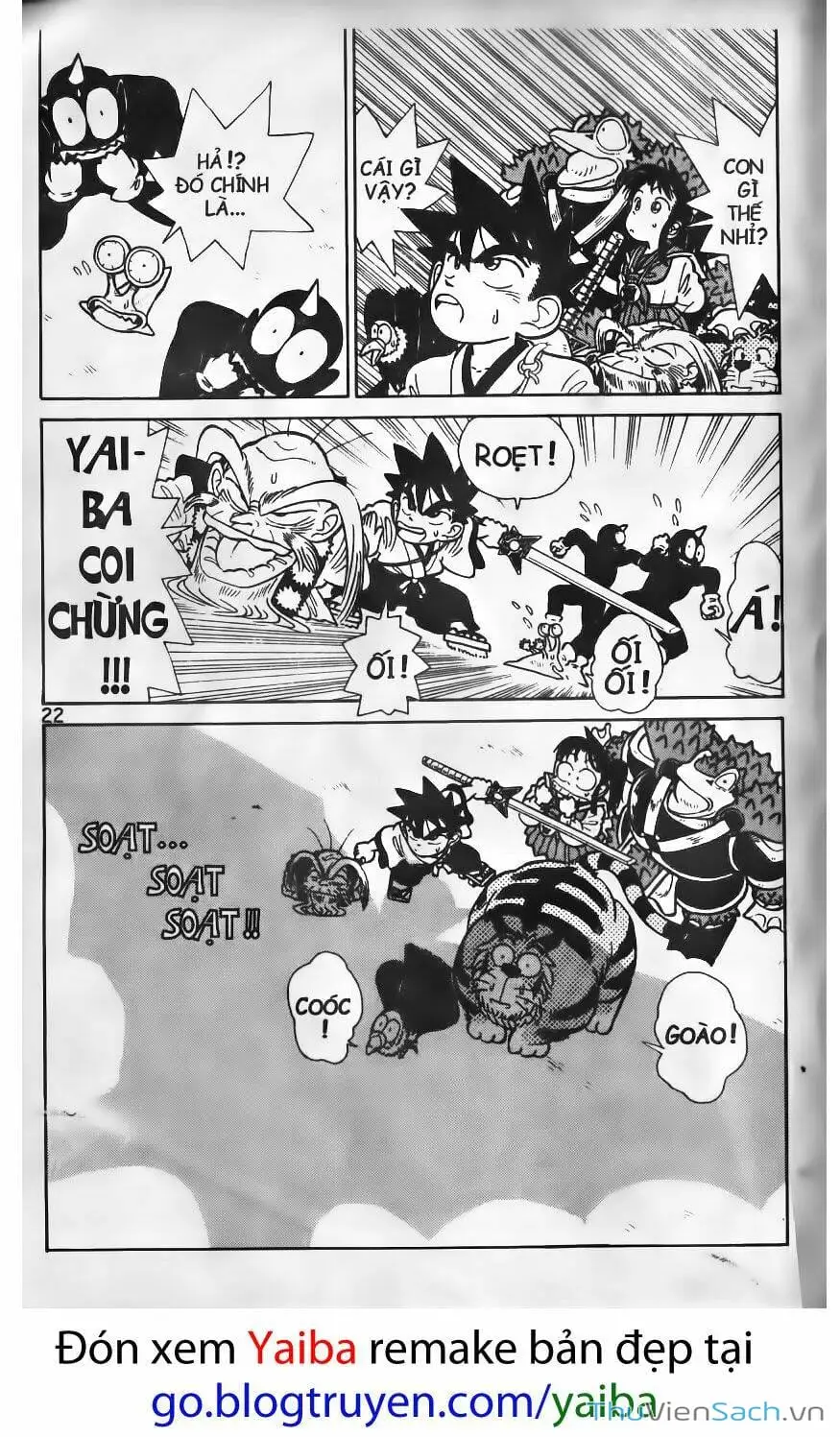 Truyện Tranh Kiếm Sĩ Yaiba trang 5