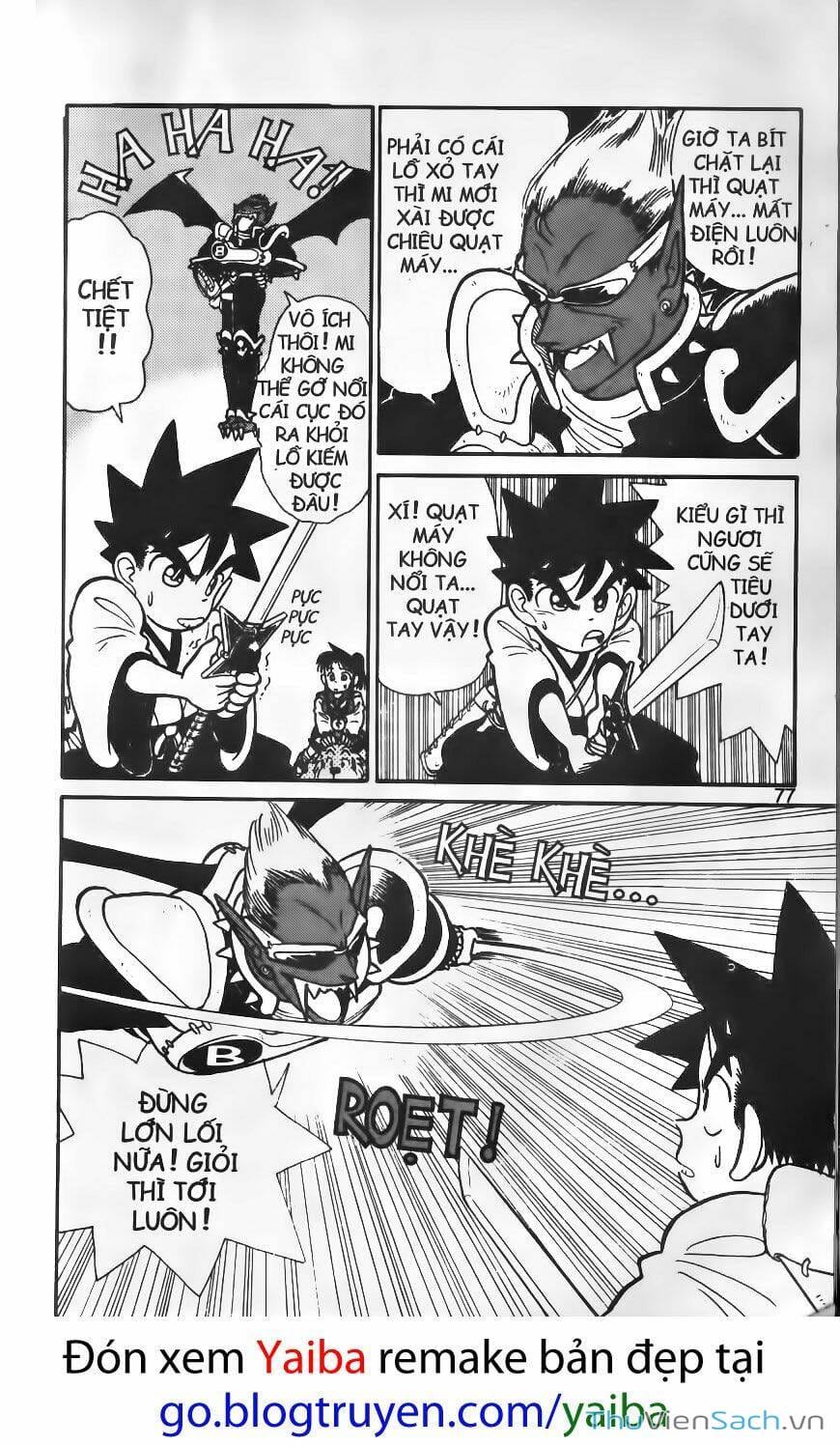 Truyện Tranh Kiếm Sĩ Yaiba trang 5