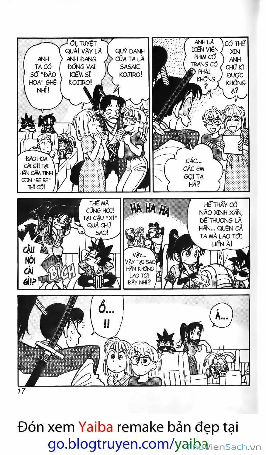 Truyện Tranh Kiếm Sĩ Yaiba trang 5