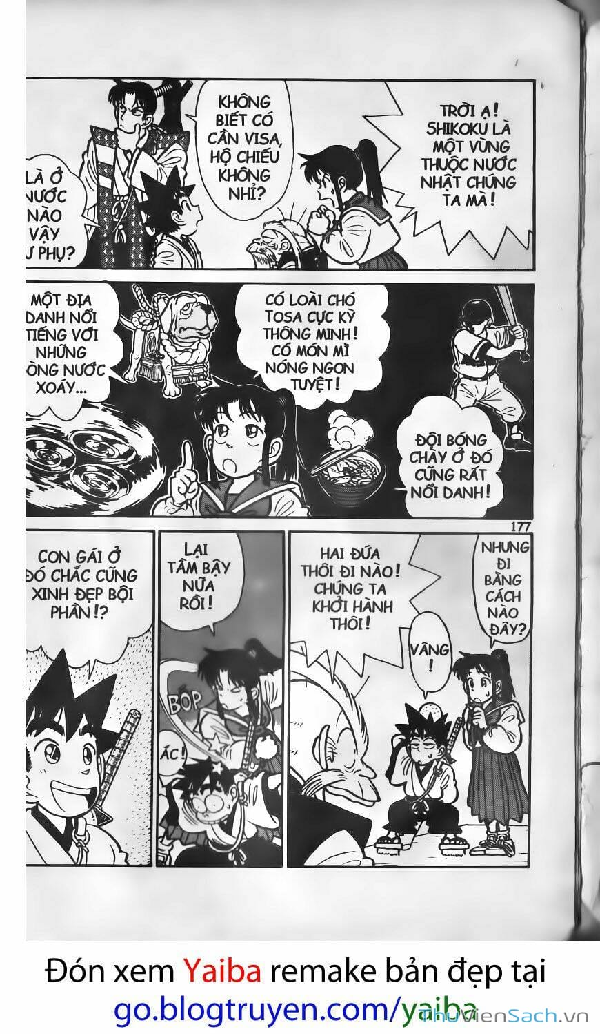 Truyện Tranh Kiếm Sĩ Yaiba trang 5