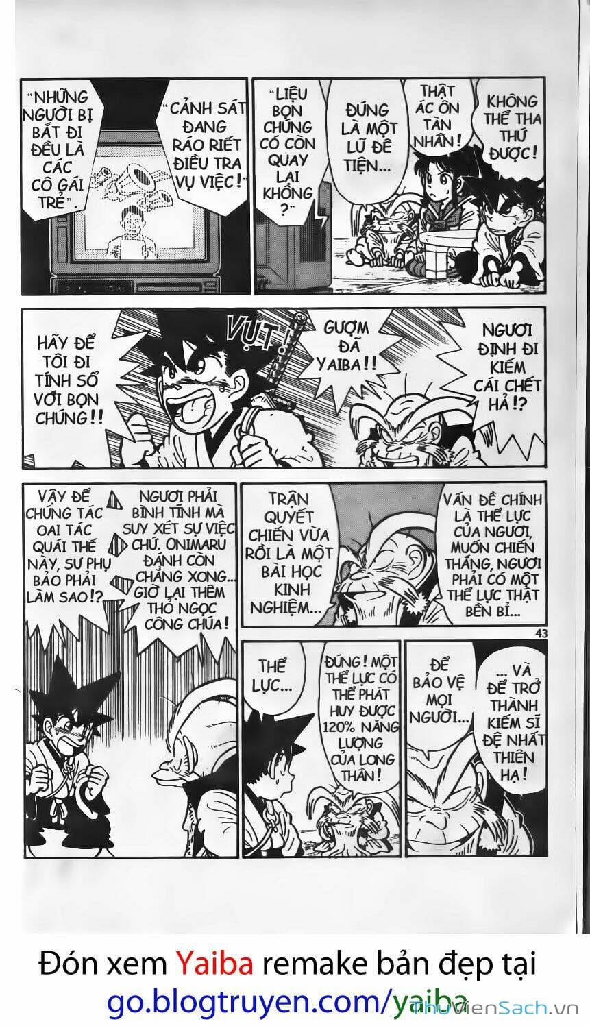 Truyện Tranh Yaiba trang 5
