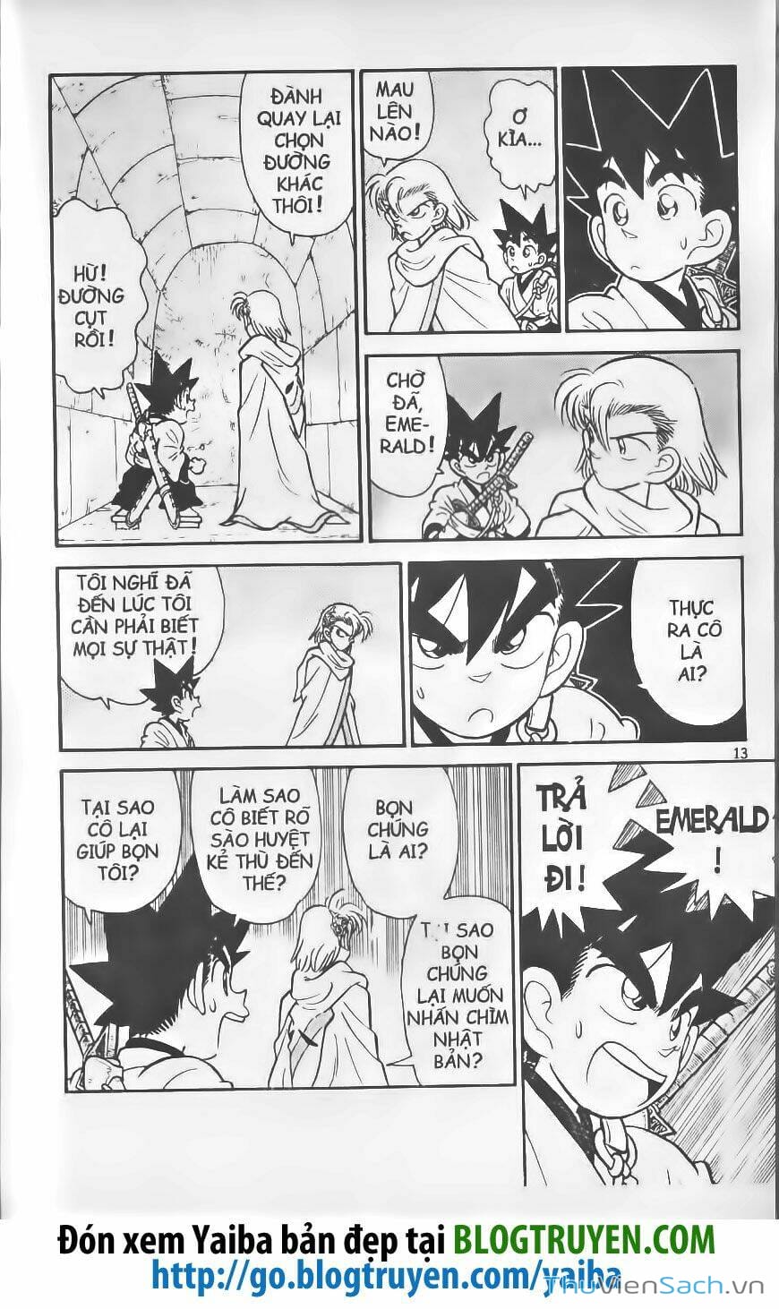 Truyện Tranh Yaiba trang 5